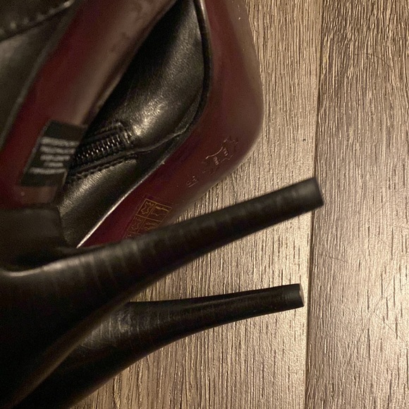 Versus Versace Leather Booties NEW - Picture 6 of 13